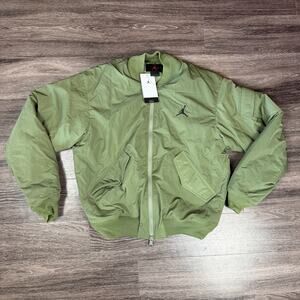Nike Air Jordan Essentials Renegade Bomber Jacket Medium FB7316-340 NWT $250